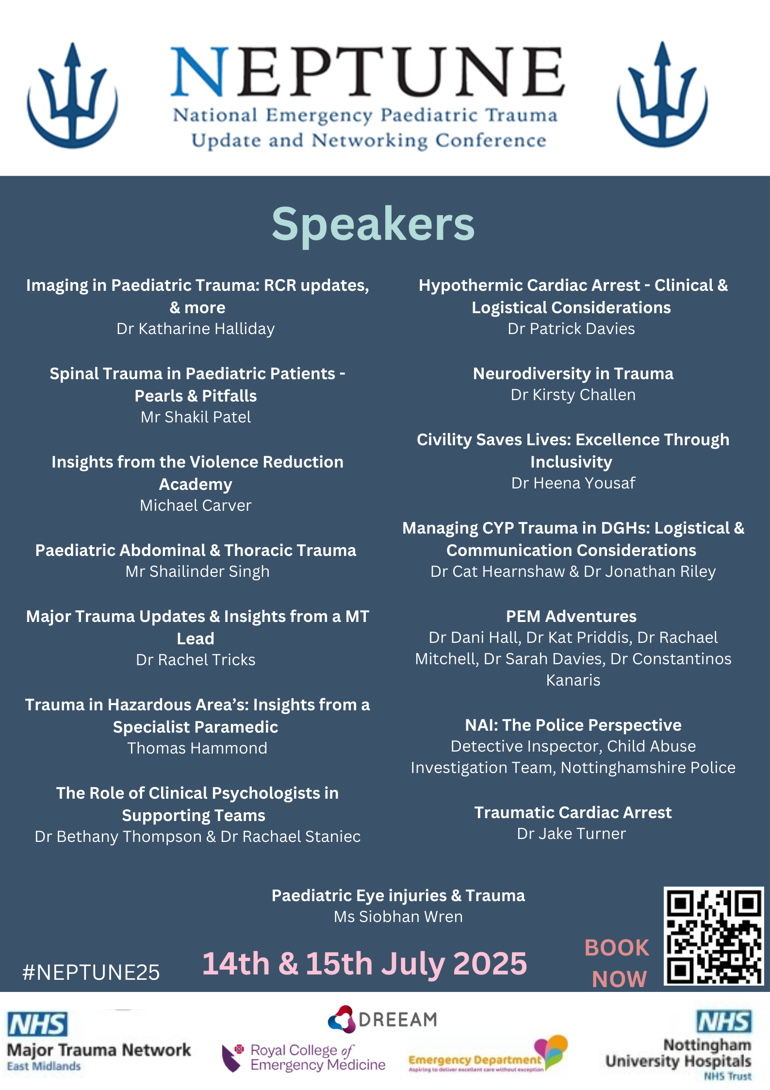 NEPTUNE speakers poster